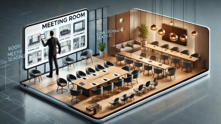 How to Choose the Perfect Meeting Room for Your Next Business Gathering